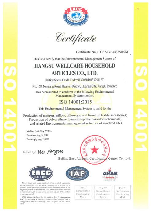 ISO14001 - Eway Trading (Hangzhou) Co., Ltd.