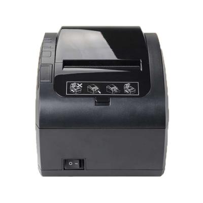 China Black And White 80mm Thermal Receipt Printer With Left Usb Price Right Right Position Printer for sale