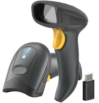 China 2D wireless BT barcode scanner USB doodle for supermarket 110mm for sale