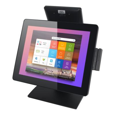 China New Double Screen SDK POS Machine Hot Sale Cash Register for sale