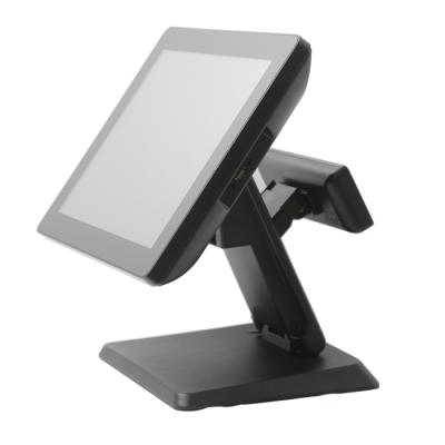 China Carav SDK POS 15 Inch POS Payment Terminal Hardware POS Device With Customer VFD Display for sale