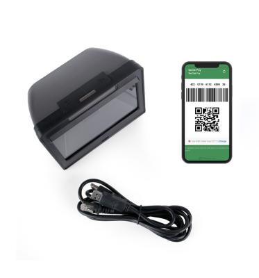 China 2D Scan Desktop Image Platform Handfree Over-Counter Barcode Reader Screen Scanner A4 Size for sale