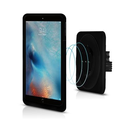 China 360 Degree Rotating 9.7 Inch Wireless Charger Stand On Wall Tablets Stand Magnetic Wall Mount For iPad 5/6 iPad Air 1/2 for sale