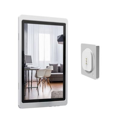 China 10.8 Inch Magnetic Fast Wireless Charger Tablet Holder Wall Mount For Huawei Mate M6 Pad for sale