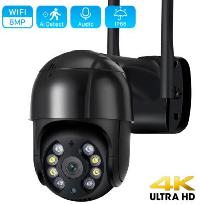 China ICsee PAN-TILT 4K 8MP Wifi IP Camera AI 3MP HD Security Camera 1080P CCTV Surveillance P2P Wireless Outdoor Tracking for sale