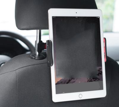 China Adjustable Products Best Selling Rotate 360 ​​Hand Silicone 14inch Tablet Car Tablet Holder Car Phone Holder Aluminum for sale