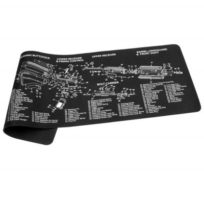 China Custom computer mouse pad gaming logo non-slip writing mat for desk, sublimation mousepad for sale