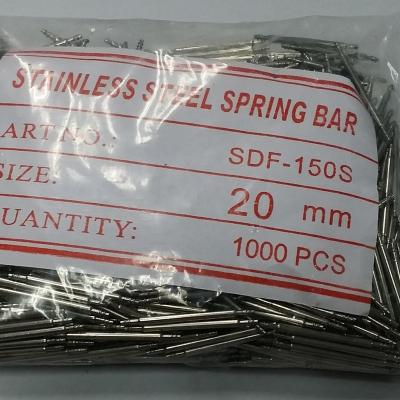 China 10mm To 27mm Double Return Spring Bar 1.8mm 1.5mm 1.3mm Strap Replacement Flange Pin Full Stainless Steel Watch Band Stainless Steel Spring Bar for sale