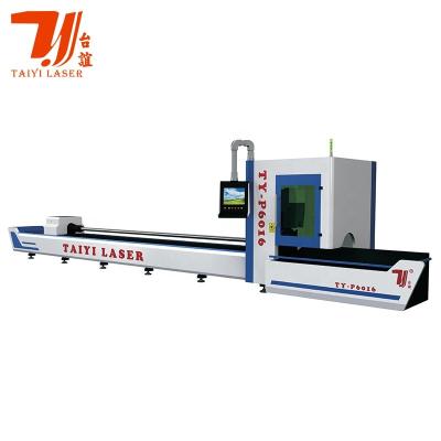 China 6016 CNC Fiber Pipe Tubing Water Cooled Cutting Machine For All Metal Galvanized 304 201 Stainless Steel Iron Material for sale