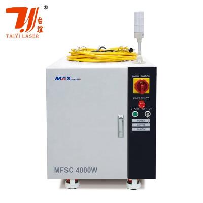 China Fiber Laser Cutting Machine MAX MFSC-4000 4000W 4KW Multimode Fiber Laser Source For Laser Cutting Machine for sale