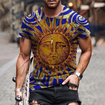 China Anti-wrinkle Summer Mens Short Sleeved 3D Printed Beats Tigers T-Shirts for sale