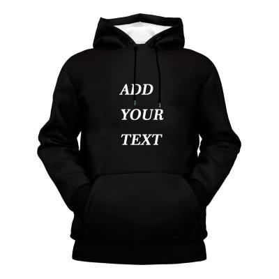 China Anti-Wrinkle Custom Hooded Sweatshirts Add Your Text Sweatshirts Long Sleeves Premium Fabric Soft Comfort Tops 3d Digital Hooded Sweatshirts for sale