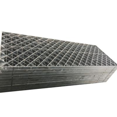 China Floor 1512*4000mm Galvanized Stainless Steel Walkway Grating Prices for sale