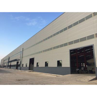 China Modern Cheap Light Insulated Steel Structure Construction Warehouse Building for sale