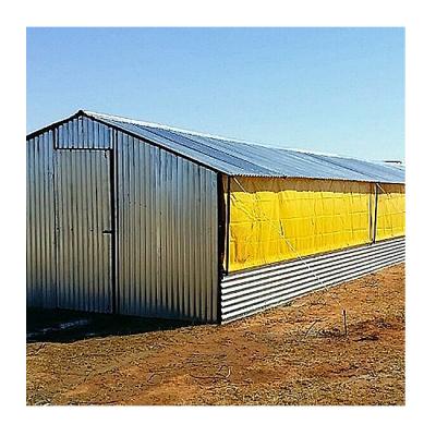 China Steel Poultry Shed Low Cost Steel Structure Design Prefab Poultry Farm Shed for sale