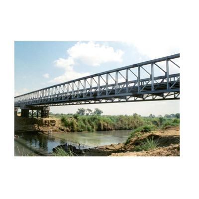 China Steel Structure Bridge Factory Supplies Fabricate Galvanized Panel Pedestrian Bridge for sale