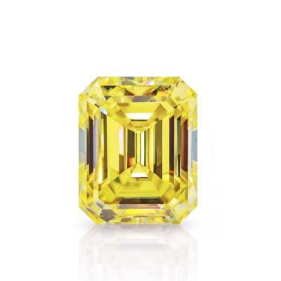 China Set of Color or Yellow Color Moissanite Diamond Loose Lab Created Vvs Diamond Gra Certificate from AuGain Gem Wholesale Fancy of Fire for sale