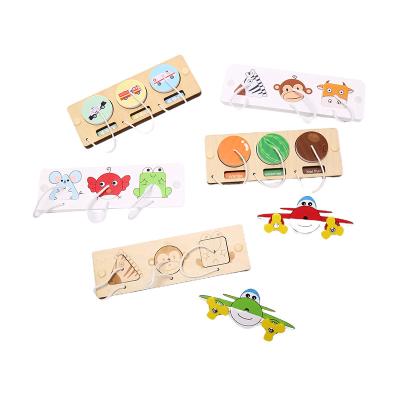 China Cartoon Toy Children Busy Board DIY Toys Baby Montessori Sensory Activity Board Accessories for sale