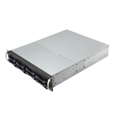 China With Hot Fan ED208H65 2u 8bays Hot Swap Server Chassis Computer Chassis Rack Server Chassis with 12GB for sale