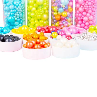 China Professional Food Grade Gold Sugar Pearls Sprinkles For Cake Decorating 2mm from Manufacturer 4mm 6mm 8mm 10mm 14mm for sale