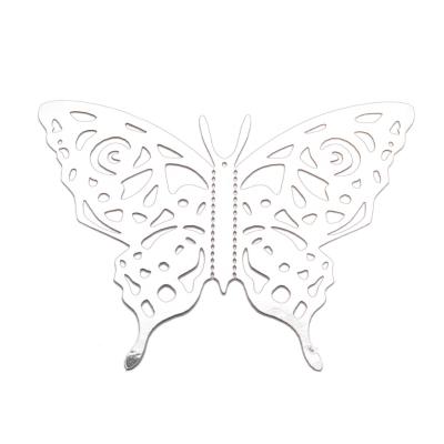 China Hollow Butterfly 3D Craft Wall Mounted Self Adhesive Creative Wall 8CM/10CM /12cm Each Background 4 Pcs for sale