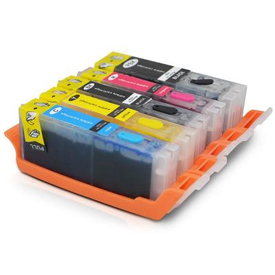 China COMPATIBLE PGI 580 CLI 581 PGI-580XL PGI581XL edible ink cartridge compatible for canon PixmaTS6151 for sale