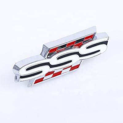 China Body Stickers Factory Color Plastic Letters For 3D Customized Car Emblem Badge With Screw On The Back for sale