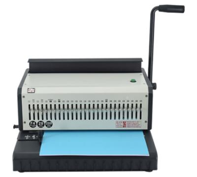 China ET-26R Binding Machine, Size Round Holes, 2:1 Pitch Wire-o Binding Punch 26 Sheets / Bind 200 Sheets With Sturdy Metal 12 Sheets for sale