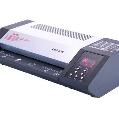 China Office Laminator Photo High Quality Office Laminator Cold And Hot A3 Laminator 3-5 Mins 4 Rolls 500mm/min LM6-330 for sale