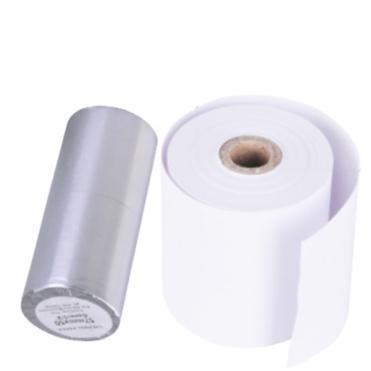 China Best Quality Cashier System Consumables Thermal Cashier Receipt Paper Rolls Paper Sticker, Plain Paper Sticker 57x50mm 57x50mm for sale