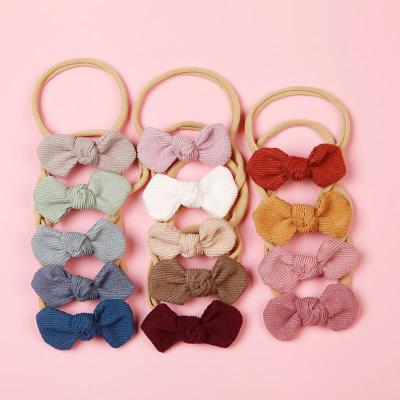 China European and American style kids elastic hair bands tie headband for baby accessories for sale