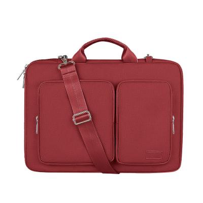 China High Quality Environmental Leather Messenger PU Laptop Handbags Briefcase For Laptop 14 - 15.6 Inch - High - End Messenger Bags Man Handbag With Waist Belt 'shoulder for sale