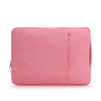 China Waterproof Nylon Pink Color In Running 11-13Inch For Macbook Air Pro Huawei Sleeves Case Portable Business Notebook Handbags Simple Style for sale