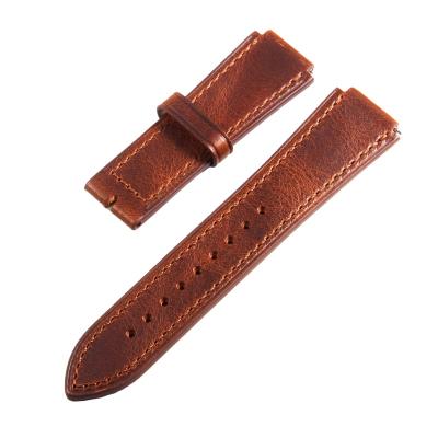 China Wholesale Top Color Shockproof Logo Apple Watch Strap Leather Band Custom Size Apple Watch Designer Grain Leather for sale