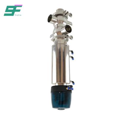 China Sanitary SS316L General Stainless Steel CIP Cleaning Double Seat Mix Proof Valves for sale