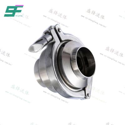 China General ShengFeng Sanitary SS304 DIN Clamped Check Valve for sale