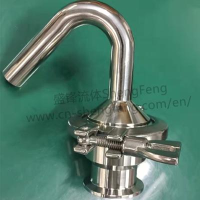 China General ShengFeng Sanitary Stainless Steel SS304 and SS316L Air Pressure Auto Vent Valve Automatic Air Vent Valve for sale