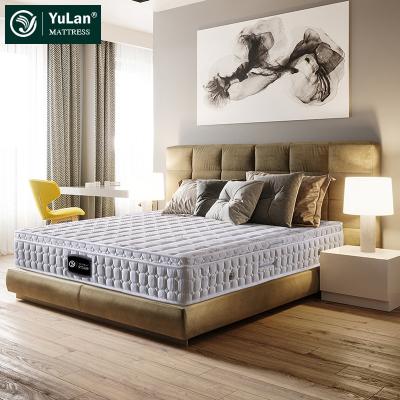 China Queen Size Pocket Spring Pillow Foldable Spring Nature Latex Top Mattress Medium Soft Foam Mattress for sale