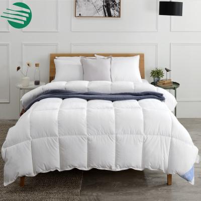 China Soft 100% Cotton Blanket Super Soft All Season Down Alternative Quilted Comforter for sale