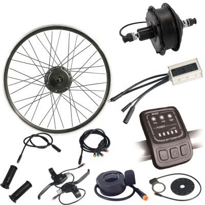 China 24v 36v 48v 250w 350w Complete Electric Bike Conversion Motor Kit 250W 350W Kit for sale