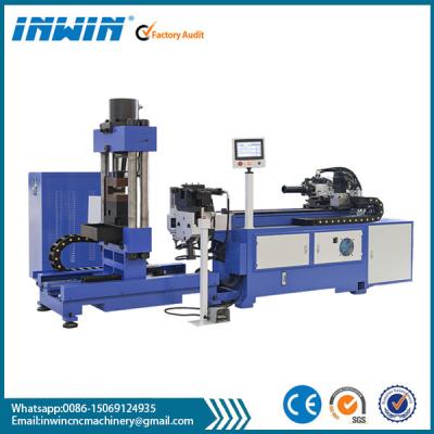 China cnc copper rod(pipe) bending squashing machine for sale