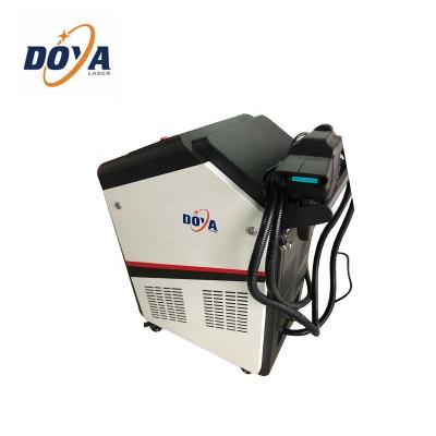 China Building Material Stores Factory Supply Sale Price Laser Rust Removal Gun Tied Fiber Laser Cleaning Machine for sale