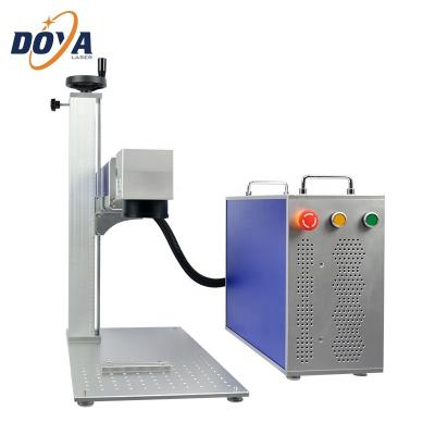 China Deep Marking 20W 30W 50W 100W Affordable Portable Mini Fiber Laser Marking Machine for sale