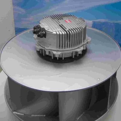 中国 Blade 175mm EC Centrifugal Fan External Rotor Cooling Ventilation Fan 販売のため