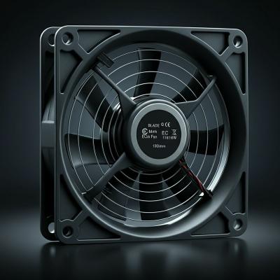 Chine Puissance de la lame 190 mm 116W résistance à haute température de 60°C EC ventilateur axiale à vendre