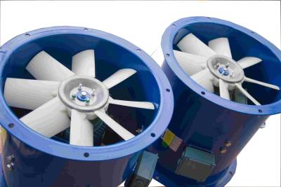 China Cuchilla axial industrial trifásica de la fan 400m m de la cuchilla 2900 RPM de la hoz en venta