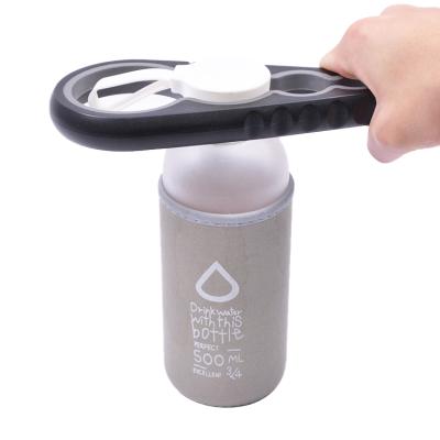 China Easy Sustainable Adjustable Promotional Kitchen Bar Twist Multi Function Manual Beer Pot Can Bottle Opener for sale