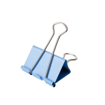 China 60pcs Metal Colors Paper Clamps 15mm Assorted Binder Clips for sale