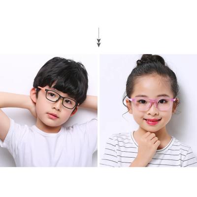 China Optical Frame Fashionable Design For Kids Anti Wear Optical Frame Glass Blue Light Frame Flexible Material for sale