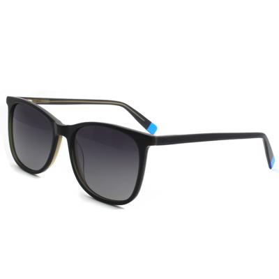 China Newest Arrival Fashion Sunglasses Fashion Acetate Sunglasses Polarized Lens 9605 for sale